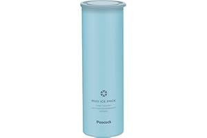 ピーコック魔法瓶工業(The-peacock) ピーコック 氷のう 保冷 0.15L スリム コンパクト 魔法瓶構造 冷たさキープホルダー付き 真空断熱 ミニアイスパック ブルー ABB-16 A
