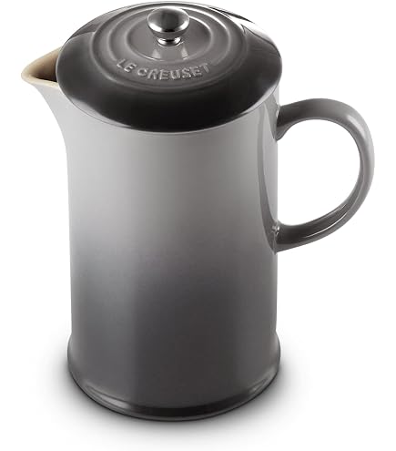 Amazon | Le Creuset ストーンウェア カフェティエール フレンチプレス