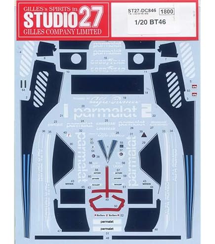 BRABHAM BT46 1/20 TAMIYA【STUDIO27デカール付】 BRABHAM BT46 1/20 TAMIYA【STUDIO27デカール付】 Amazon