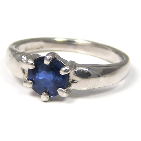 Amazon | 英国製 （イギリス製） 925 シルバー 天然 サファイア