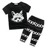 Nice Days（ナイス　ディズ）　2016フャッションベビー服　男の子夏半袖スーツ　上下セット (70)