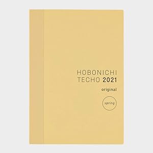 ほぼ日手帳 2021 手帳本体 オリジナル(4月はじまり)[月曜はじまり]