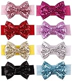 ベビーガールズヘッドバンドソフトのヘアバンド花 3-24 Months