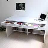 送料無料 パソコンデスク 書斎机 システムデスク １５０cm幅 システムデスク 単品 パソコンデスク ホワイト CPB032WH