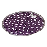 My Vision お片づけ キッズゾーン 子育て ママ 子供 掃除 家事 育児 おもちゃ 収納 簡単 持ち歩き 纏める 赤ちゃん 幼児 ベビー 用品 知育 (Mサイズ パープル) MV-KIDSZO