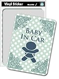 SK-166 Baby in car-エレガント01 ベビーインカー 出産祝いや車に