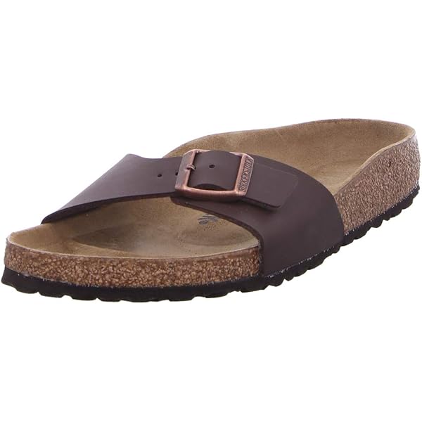 Amazon | [ビルケンシュトック] サンダル Madrid BF Dark Brown Narrow
