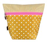 Pouche(ポーチェ) 消臭ポーチ おむつポーチ ドットストライプ (マスタード) TB0005FW