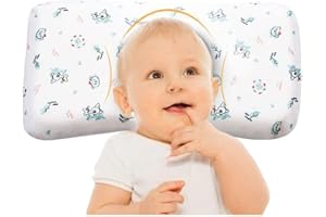 Hidetex べびーまくら ベビー枕 絶壁防止 頭の形矯正 向き癖防止枕 頭の形が良くなる そのまま洗える 蒸れない 天然素材 出産祝い (鹿の子)