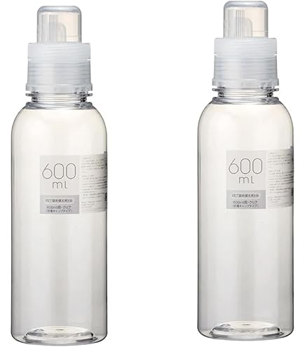 Amazon.co.jp: 株式会社ツバキスタイル 詰替ボトル 600ml クリア