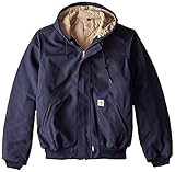 CarharttメンズBig & Tall Flame Resistant Duckアクティブジャケット カラー: ブルー