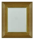 素朴な仕上げ壁吊り装飾アート木製アンティーク調写真フォトフレーム 5 x 7 Inches ブラウン FRAME106-Brown-1