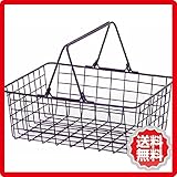 カラフルワイヤーバスケット スクエアＭ パープル fj-12914