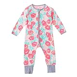 FEITONG Newborn Infant Baby Boys Girls' Zipper Print Romper Jumpsuit Clothes Outfits (6 Months) by F