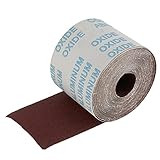 Dovewill 全2サイズ　80/320グリット　研磨布　エメリー布　ロール　金属面の洗浄　研磨　バリ取り　耐水性　約10メートル　 - 80グリット