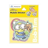 グルマンディーズ(Gourmandise) 『怪盗グルー/ミニオンズ』シリーズ モバイルステッカー ボブ&ティム B MINI-444B