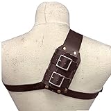 中世 剣ホルダー レザー ソードホルダー ソードスリーブ ソードショルダー シース 中世 レトロ ソードストラップ コスプレ 衣装 アクセサリー コーヒー