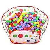 TOPFIRE Kids Toddler Pop Up Ball Play Pit Pool Outdoor Without Balls (150 x 45cm) by TOPFIRE