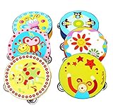 smtsmtキッズ赤ちゃんHand Bell Tambourine Musical Instrumentおもちゃ