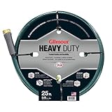 Gilmour 26 Series 5 Ply All Seasons Double Reinforced Vinyl Hose 5/8 Inch x 25 Feet 26058025 Green [