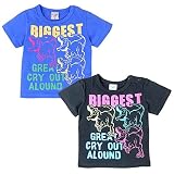 (ブラック/90cm)ベビー服 男の子 Tシャツ 半袖 スナップボタン 恐竜プリント 男児 ベビー