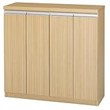 完成品 日本製 開梱設置無料 シューズボックス ジャストシリーズ 完成品 日本製 開梱設置無料 シューズボックスERA-100 エリーゼアッシュ 玄関収納 キッチン収納 キッチンボード ストッカー 食器棚 リビング収納 リビングボード