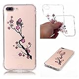 iPhone 8 Plus ケース Zeebox Apple iPhone 8 Plus高品質 TPU カバー 衝撃吸収 Apple iPhone8 Plus 用 超薄型 柔軟 落下防止 保護カバー 