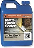 Miracle Sealants MFS QT SG Water-Base Formula Matte Finish Sealer, 1 quart Bottle by Miracle Sealant