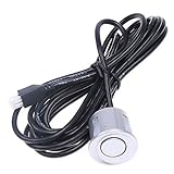 Asdomo Parking Sensors Reverse 180 Degree Back Up Ultrasonic Radar System For Car Auto Truck Van Whi