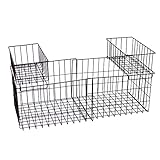 ビーワーススタイル シンク下収納 スタッキングバスケット ダークブラウン DK-410070