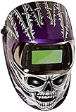 3MTM SpeedglasTM Raging Skull Welding Helmet 100 with Auto-Darkening Filter 100V- Shades 8-12, Model
