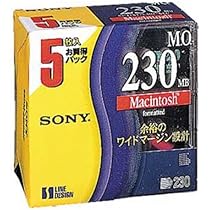 (未使用･未開封品)SONY 3.5型 MOディスク 5枚 640MB Windowsフォーマット 5EDM-640CBD Amazon.co.jp: SONY 3.5型 MOディスク 230MB 5枚 5EDM-230CMF