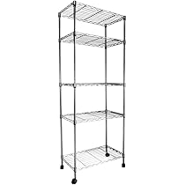 Amazon｜スチールラック 5段 幅60 奥行き35 高さ160cm