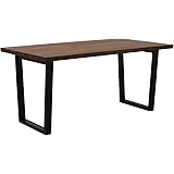 ダイニングテーブル 4人用 天然木 150cm 無垢 ウォールナット（アレス）