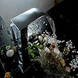 LightInTheBox ContemporaryセンターセットWaterfall Withセラミックバルブシングルハンドル1つ穴のクロム、バスルームシンク蛇口