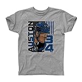 500レベルのAuston Matthews子供用シャツ – Toronto Hockeyファンギア – Auston Matthews Deke Youth Large (10-12Y) グレイ