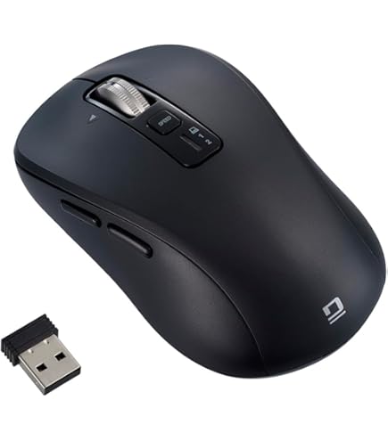 Amazon.co.jp：Digio2 Bluetooth 静音 5ボタンBlueLED マウス ブラック