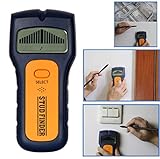 LORIA・JP 下地センサー デジタル探知機 一台三役 壁検出器 高感度センサー 金属/木材/AC電源の位置探知に 防災 引っ越し 6F22電池式