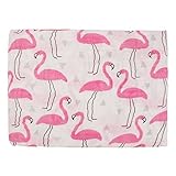 Baby Muslin Swaddle Blanket 47x47 100% Cotton Soft Unisex for Boys or Girls Printed Floral Nursing R