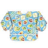 Bumkins Waterproof Sleeved Bib, Construction, 6-24 Months by Bumkins [並行輸入品]