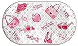 ガーリー手ごろand Perfume Printed Bubble浴槽マット – 16 " x 28 "