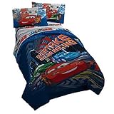 Disney Pixar Cars Full Size Comforter and Shams Set [並行輸入品]