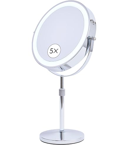Amazon | 真実の鏡Luxe 両面型 EC005LXAC-5X | 真実の鏡LUXE | 化粧鏡 通販