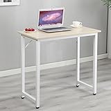 DlandHome オフィスデスク 机 パソコンデスク(幅80×奥行40×高さ75cm) テーブル 勉強机 大人 ワークデスク