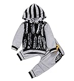 Ma&Baby PANTS ユニセックス・ベビー カラー: グレイ