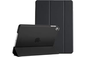 ProCase iPad 9/8/7 ケース (2021 2020 2019) 半透明バックカバー スマートカバー 軽量 三つ折りスタンド iPad 10.2