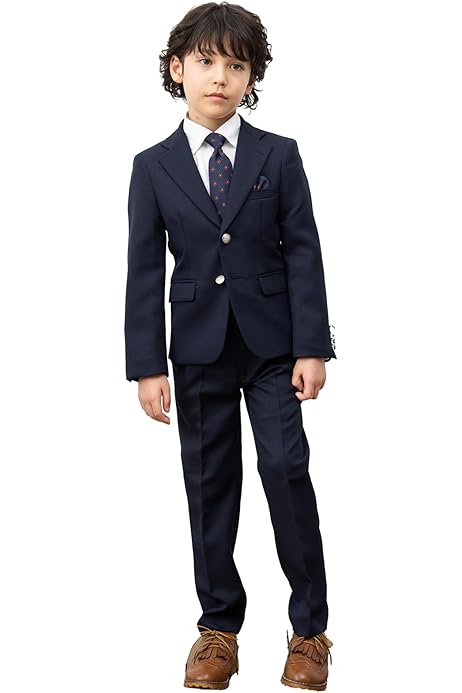 Amazon | WANDER FACTORY スーツ フォーマル 男の子 卒業式 (140cm  