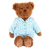 FAO Schwarz 12 inch Pajama Bear - Brown [並行輸入品]