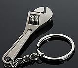 1 PCミニポケットレンチスパナキーチェーンキーリングKeyfob調節可能なツールキーチェーンリングタグストラップ手首最上級人気キュートリストレットツールユーティリティキーリングTeenagersティ