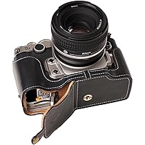 【極美品df】ブラックケース 楽天市場】Nikon Df 専用 レザー ケース Black ブラック TP